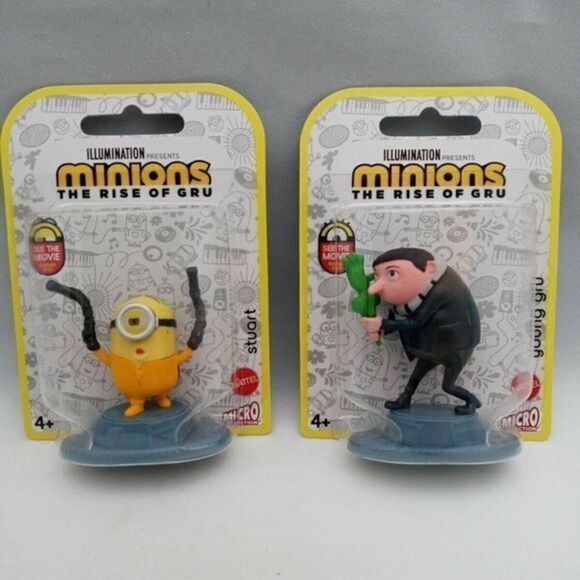 Despicable Me Minions The Rise‎ of Gru  Lot of 2 Mi - Picture 12 of 12